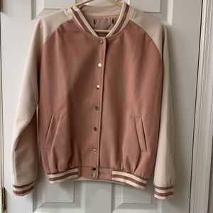 Pink bomber jacket. Reasonable offers welcome